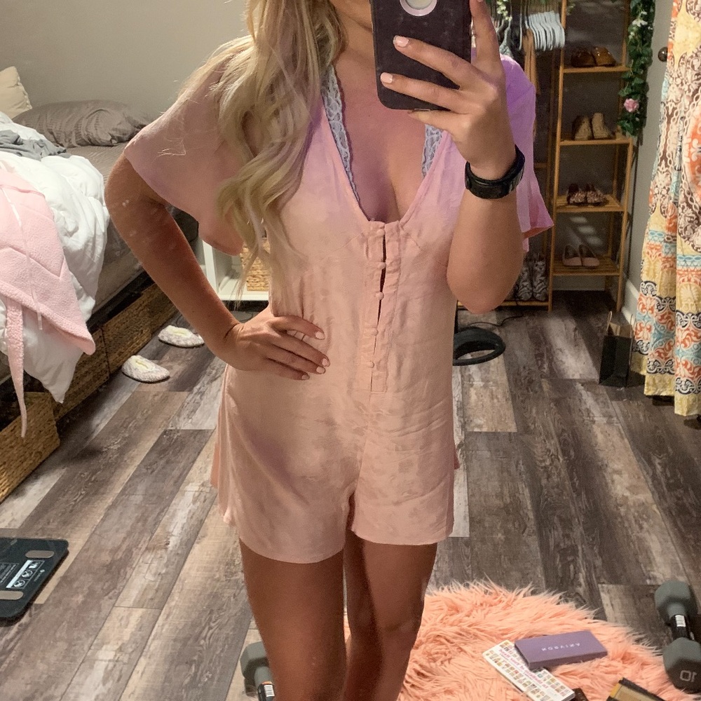 pink romper